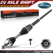 Front Right CV Axle Assembly for Volvo S60 2011-2016 S80 2007-2010 V60 15-16 AWD