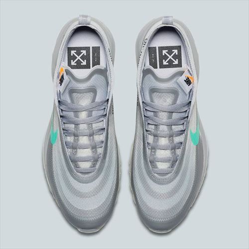 Nike Off-White The 10 Air Max 97 OG Menta AJ4585-101 Men's Nike Off-White The 10 Air Max 97 OG Menta AJ4585-101 Men's