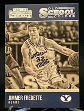 2015-16 Contenders Draft Picks Old School Colors #49 Jimmer Fredette BYU