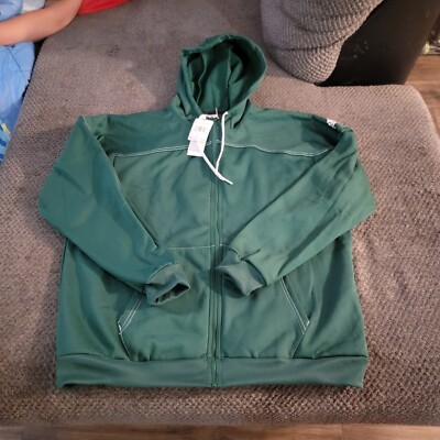 NEW adidas Stadium Mens Size XL Full Zip Hoodie JACKET HG7526 PRIMEGREEN  STM FZ