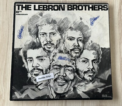 THE LEBRON BROTHERS 10th Anniversary 1977 Cotique USA LP Latin
