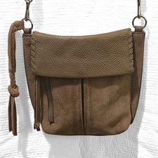 Vince Camuto Suede/leather Crossbody Bag