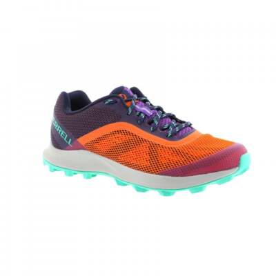 NEW Merrell Trail Hiking Sneaker VIBRAM Purple Orange Multi J066072 Women's Sz 9