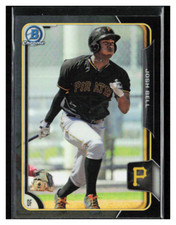 2015 Bowman Chrome Prospects Refractor Asia Black #BP72 Josh Bell