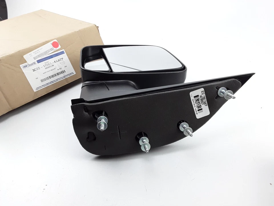 OEM NEW 2005-2014 Ford Econoline Manual LEFT Mirror Dual Glass Driver's Side LH - Image 4 of 4