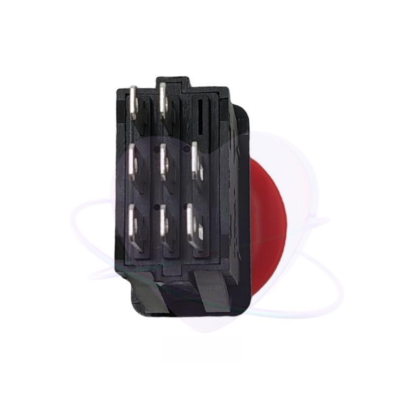 JEENDA Interruttore PTO Frizione Lame 771476 Per Hustler Super Z 52/60/72 (2002-2007), FasTrak E Raptor – 2 Posizioni, 8 Terminali