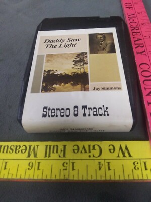 Daddy Saw The Light Jay Simmons 8 track