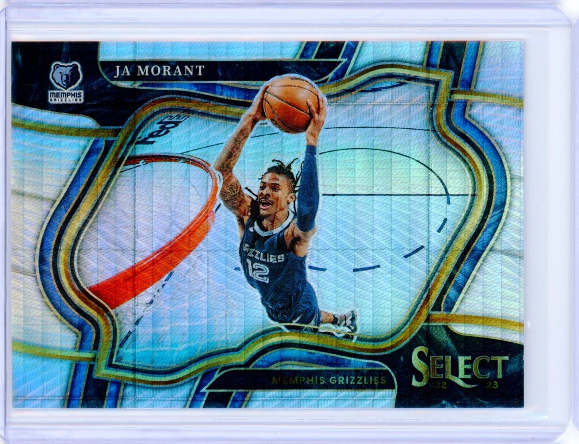 2022-23 Panini Select Asia JA MORANT Lucky Envelopes Prizm Courtside 3/8