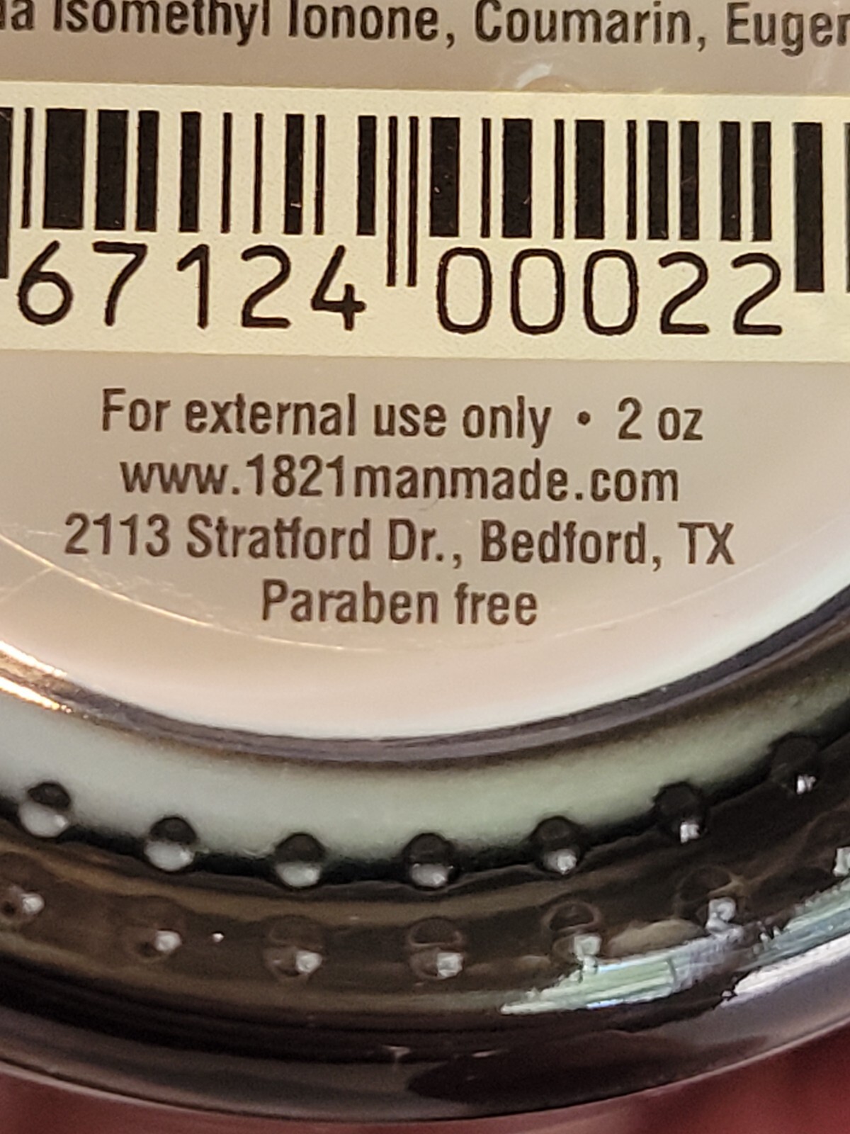 18.21 Man Made Clay  - 2 oz (NEW)