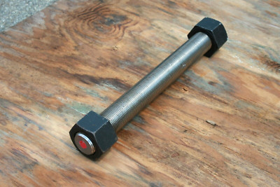 All Thread Steel Rod Bolt w/ 2 Nuts ASTM A320-L7 - 17.5'' L x 1.875'' Dia.