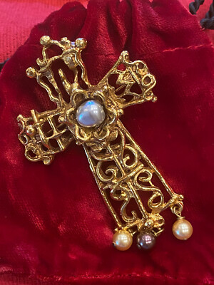 【フランス製 アクセサリー】イエロー Christian Lacroix ベルト s-l400.jpg