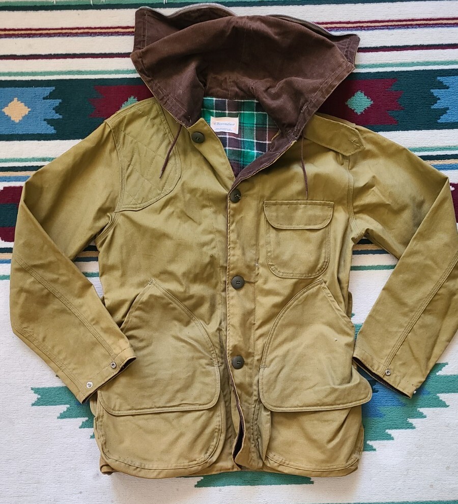 Vintage WESTERN FIELD duck Hunting Jacket BY Montgome… Gem
