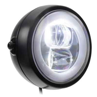 LED-Scheinwerfer ''Capsule 120'' Motorrad Universal schwarz E-geprüft