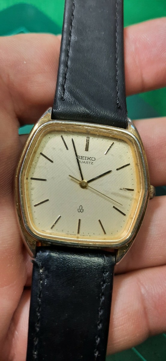 Rare Vintage (1982) Seiko Quartz 6431-5100 Watch Japan Good