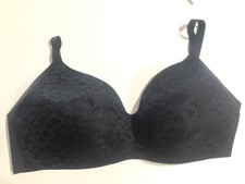KNIX Bra Lined Wireless Bra 8 Lace Black