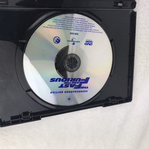 The Fast and the Furious DVD Reg 2,4 Vin Deisel Action Tested Free Post - Picture 4 of 5