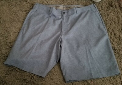 Men's SZ 40 Ben Hogan Denim Heather Moisture Wicking Shorts~NeW~