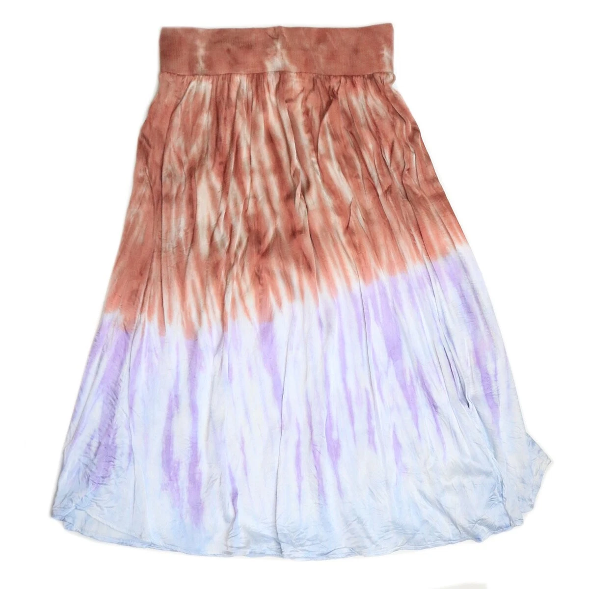 Ombre tie top dye skirt