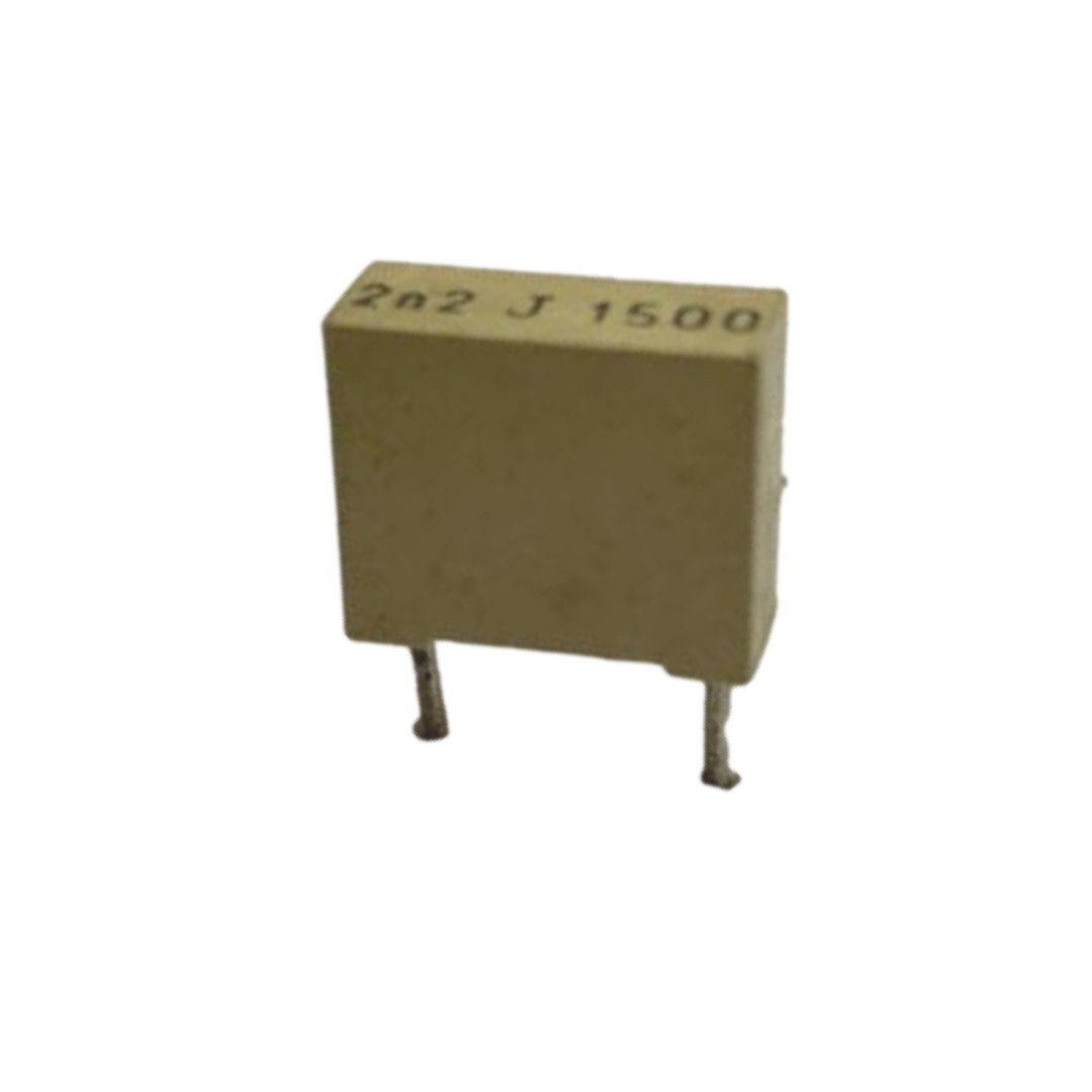 Condensatore 2200PF 1500V poliestere, confezione 3pezzi