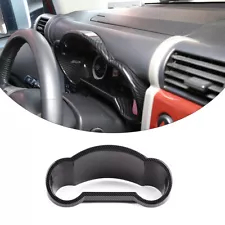 ABS Carbon fiber Dashboard Instrument Box Trim Cover For Toyota FJ Cruiser 07-21