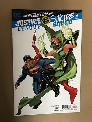 JUSTICE LEAGUE VS SUICIDE SQUAD #2 DODSON VARIANT FIRST PRINT DC COMICS ...