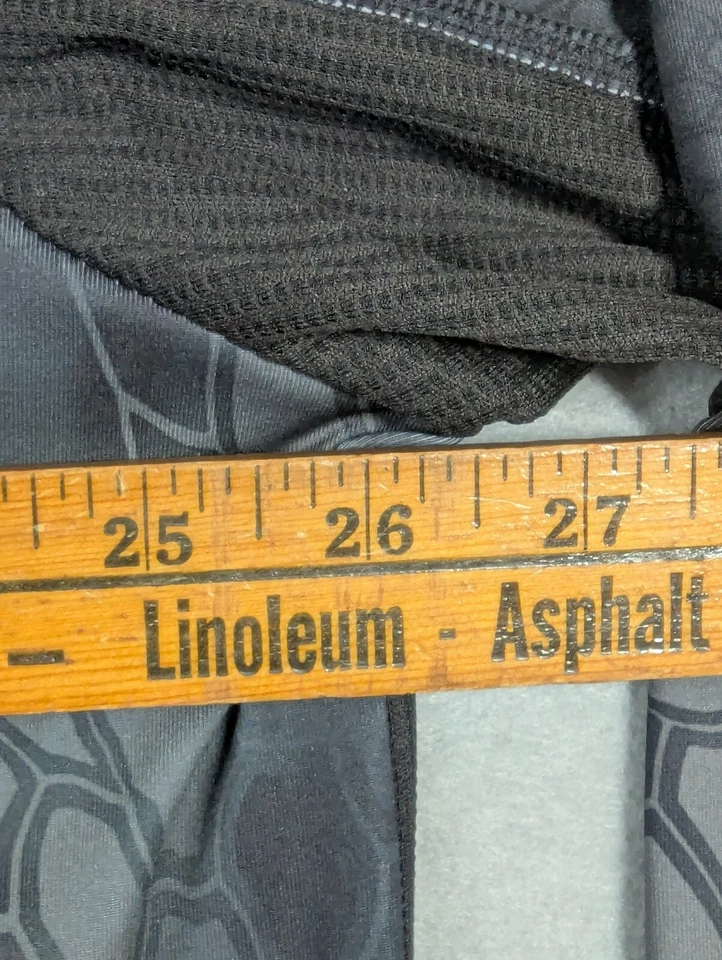 Camisa de Pesca Huk Para Hombres XXL Negra 1/4 Cremallera Kryptex Typhon Rendimiento Ventilado Camuflaje Foto 3 de 4