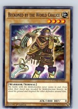 Yu-Gi-Oh TCG Beckoned By The World Chalice COTD-EN020 1st Edition Common Card NM