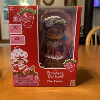 Strawberry Shortcake PLUM PUDDING 5.5'' Scented Fashion Doll W/4 Surprises/ NIP