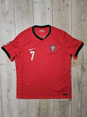 PORTUGAL 2024 2025 RONALDO HOME FOOTBALL SHIRT SOCCER JERSEY NEW