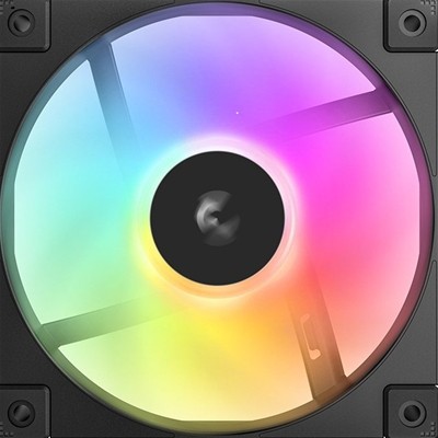 DeepCool FD12 ARGB 120mm PWM Case Fan, Black, 2050 RPM, Addressable RGB - Image 3