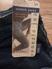 Vintage Venezia Jeans Dark Blue  Size 18 Stretch Jeans Women’s Straight Leg New — photo 2
