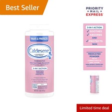 Protective Talc-Free Powder with Zinc Oxide - 5oz Pack of 12 for All Skin Types