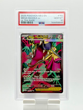 PSA 10 Mega Mawile ex 162/132 Mega Evoluzione Holo Carta Pokemon Ultra Rara ENG