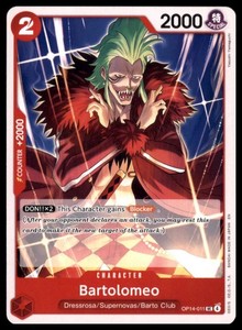 Bartolomeo OP14-011 The Azure Sea's Seven Uncommon