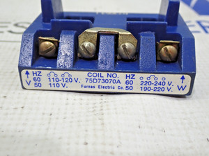 Furnas 75D73070A Coil 110/120V60Hz 220/240V 60HZ 190/220V 50HZ