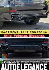 🔥Diffusore Posteriore per BMW X5 F15 (2013–2018) – Tuning in ABS Verniciato🔥