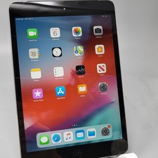 Apple iPad Mini 2 32GB WiFi  Cellular AT T A1490 Space Gray Tested