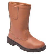 HIMALAYAN 2413 S1P tan warm lined steel toe safety rigger boot with midsole