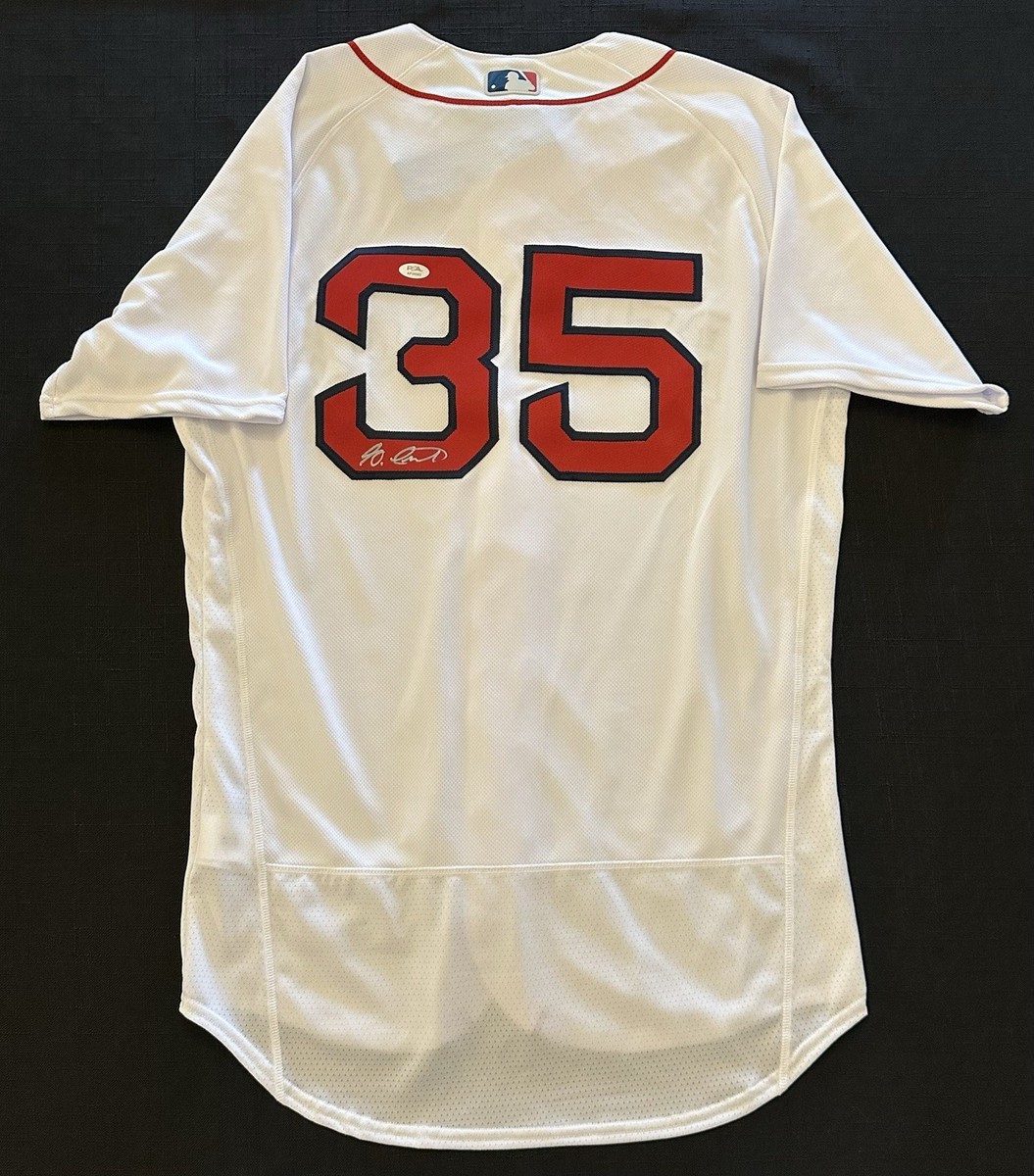 Garrett Crochet Signed Authentic On Field Jersey Autographed Red