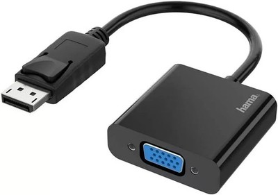 Hama Video Adapter Converter Displayport-Stecker DP auf VGA-Buchse Full-HD 1080p