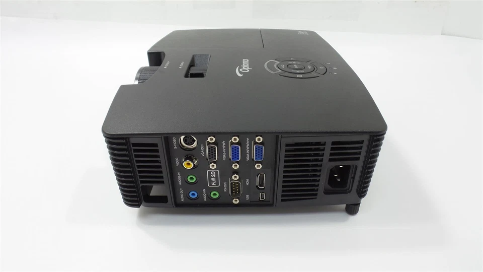 Optoma S316 (DAESSGL) Full HD 3D DLP Projector - HDMI - Lamp Timer : 10 Hours - Image 3 of 4