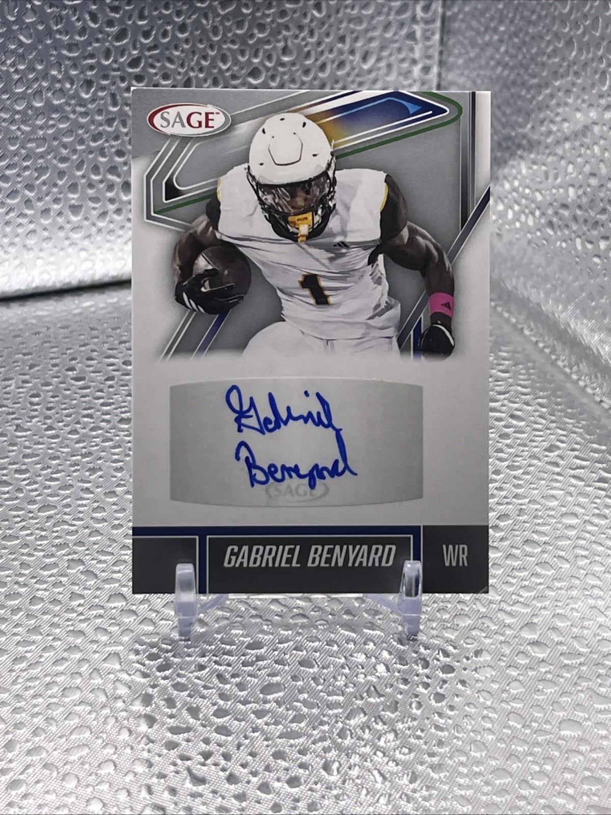 Gabriel Benyard 2026 SAGE HIGH SERIES SILVER ROOKIE AUTO #A-GB BUFFALO BILLS