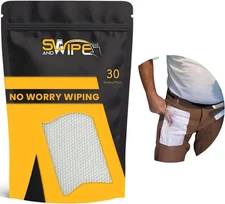 Adhesive Hand Wipes - Stick-On Heavy Duty Wipes for Painters, Mechanics - 30ct.