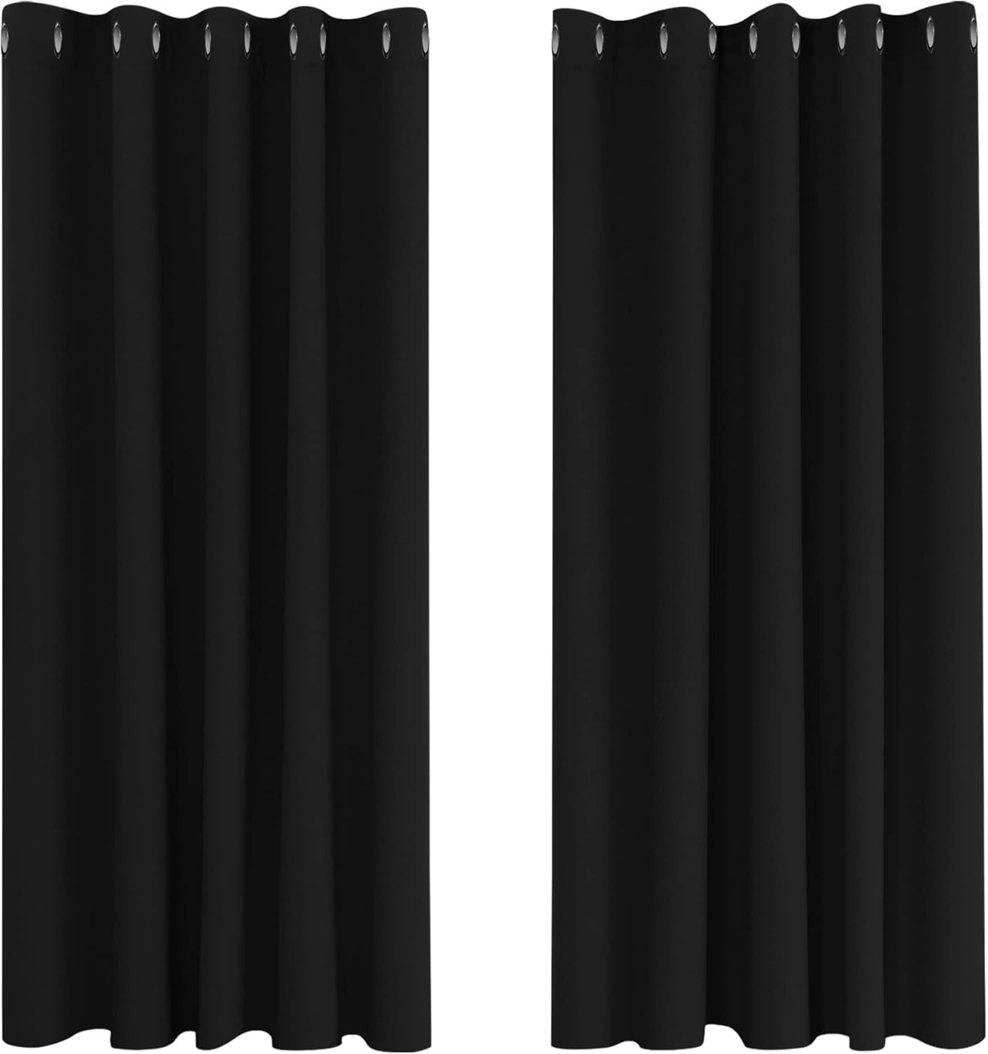 Deconovo Blackout Curtains 66x54 Super Soft Thermal Insulated Energy Saving New