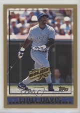1998 Topps Inaugural Tampa Bay Devil Rays Chili Davis #40 1p1