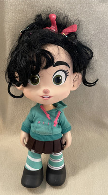 Disney Bandai Wreck It Ralph Vanellope Von Schweetz 11'' Doll 2018 Does NOT TALK