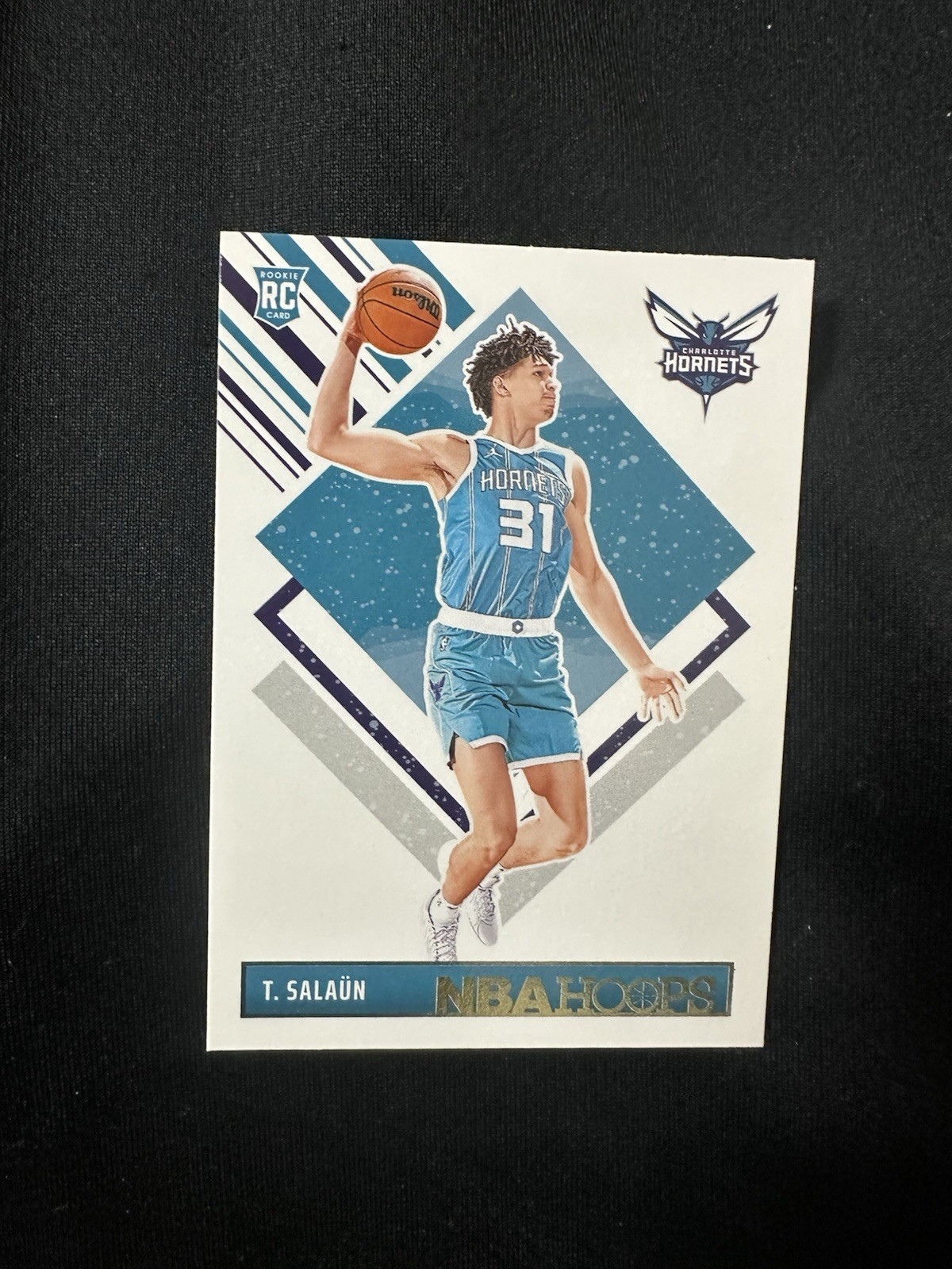 2024-25 Panini Nba Hoops - Hoops Tribute Tidjane Salaun #292 (RC)
