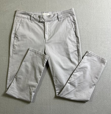 ARNE Chino Trousers Mens W32 L28 Grey Slim Fit Stretch Cotton Bottoms Pants