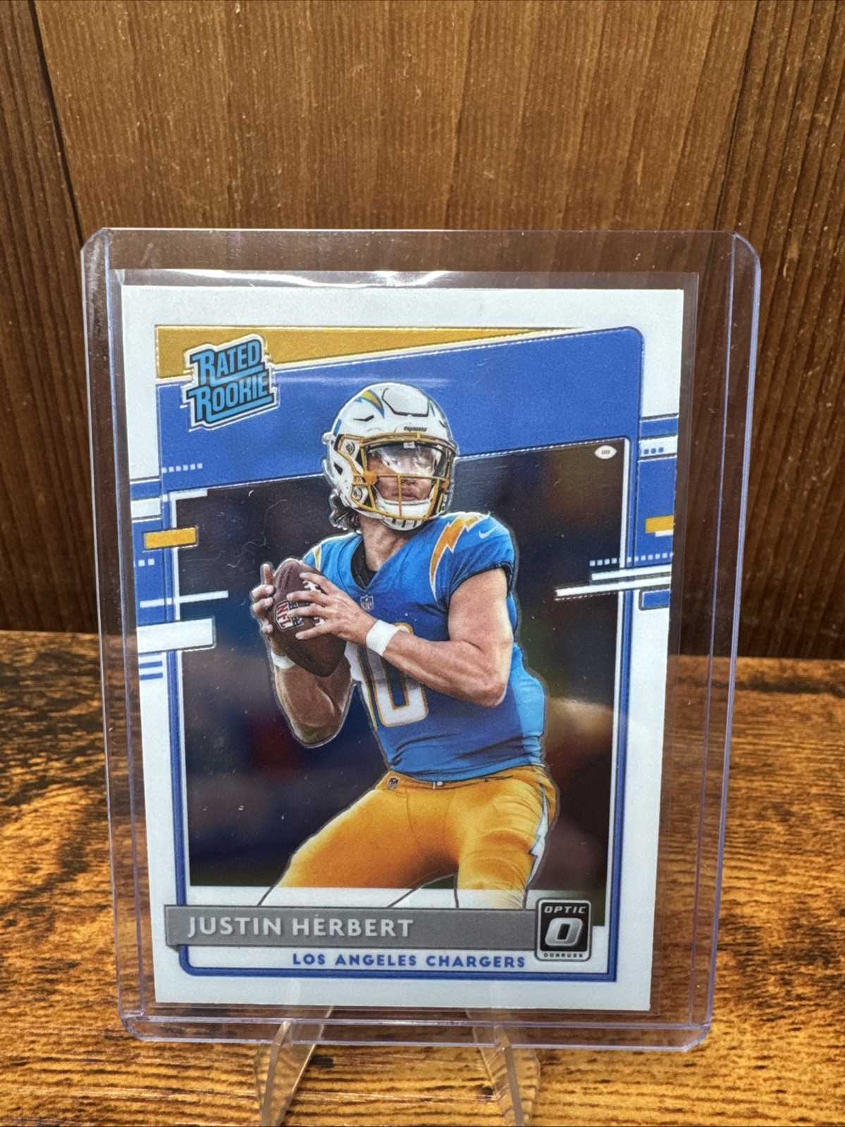 2020 Panini Donruss Optic - Rated Rookies Justin Herbert #153 (RC)