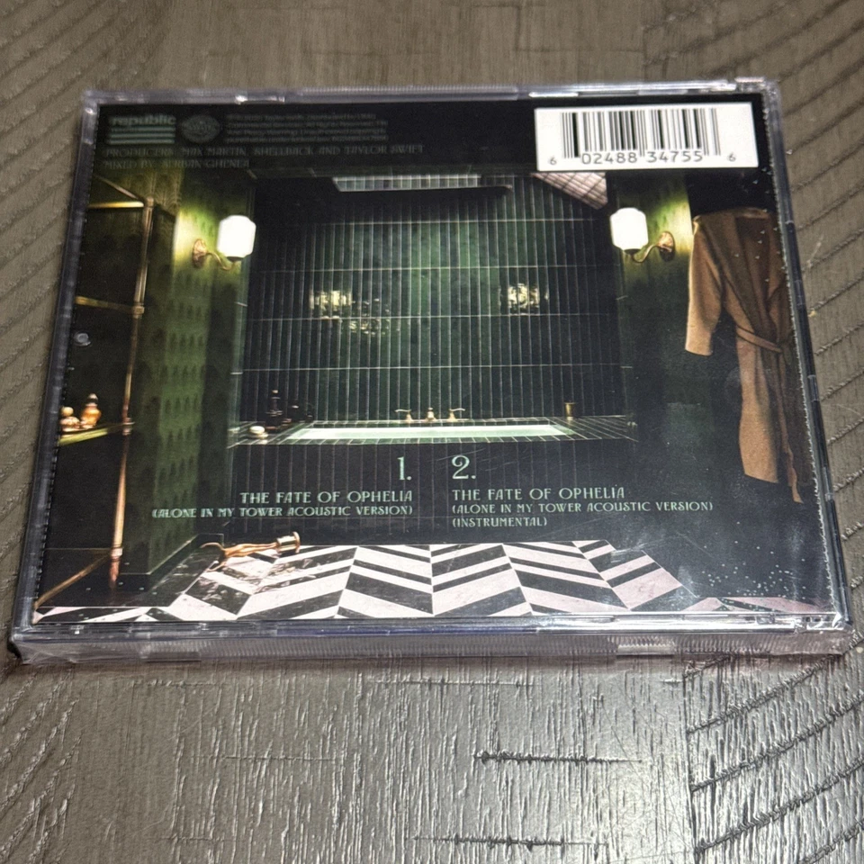 TAYLOR SWIFT The Fate of Ophelia (Alone in My Tower Acoustic) SEALED CD single Foto 4 de 4